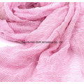 Dame Fashion Wrinkle Solid Color Schal